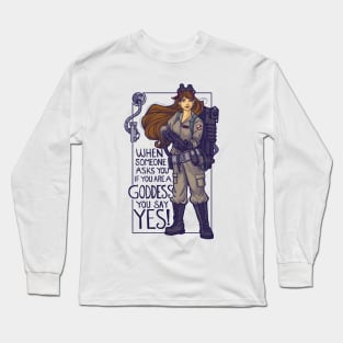 Ghostbuster Goddess Long Sleeve T-Shirt